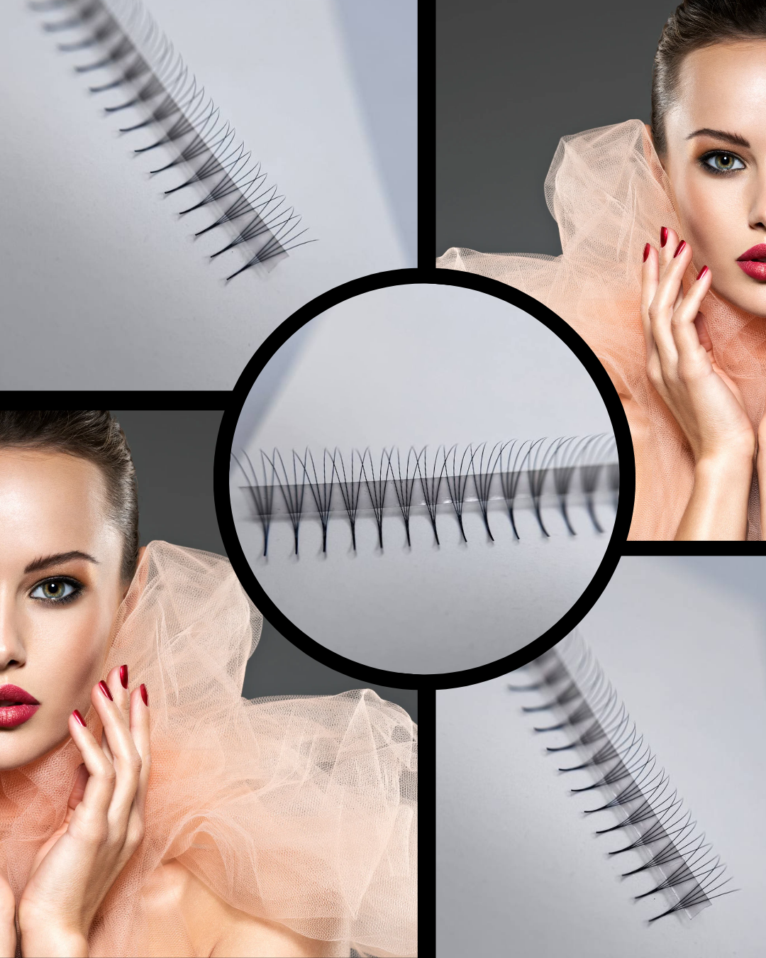 4D Fertigfächer auf Kleberstreifen | MIXBOX 8-14mm